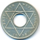 Британская Западная Африка, 1/10 пенни 1938 год Н