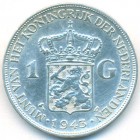 Нидерландская Восточная Индия, 1 гульден 1943 год D