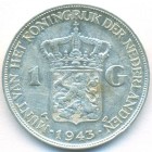 Нидерландская Восточная Индия, 1 гульден 1943 год D