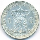 Нидерланды, 1 гульден 1939 год (AU)