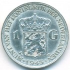 Нидерландская Восточная Индия, 1 гульден 1943 год D