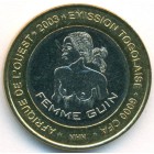 Того, 6000 франков 2003 год (UNC)