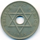Британская Западная Африка, 1 пенни 1935 год (UNC)