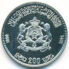 Марокко, 200 дирхамов 1990 год (UNC)