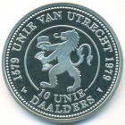Нидерланды, 10 долларов 1979 год (PROOF)