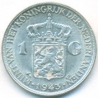 Нидерландская Восточная Индия, 1 гульден 1943 год D