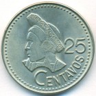 Гватемала, 25 сентаво 1987 год (UNC)
