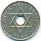 Британская Западная Африка, 1 пенни 1936 год H (AU)