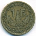 Того, 1 франк 1925 год