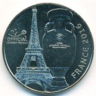 Франция, медаль 2016 год (UNC)