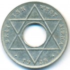 Британская Западная Африка, 1/10 пенни 1928 год KN