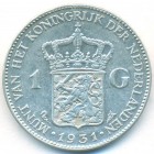 Нидерланды, 1 гульден 1931 год