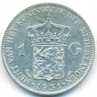 Нидерланды, 1 гульден 1931 год (AU)
