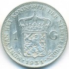 Нидерланды, 1 гульден 1931 год