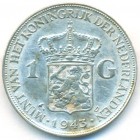 Нидерландская Восточная Индия, 1 гульден 1943 год D
