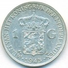 Нидерландская Восточная Индия, 1 гульден 1943 год D