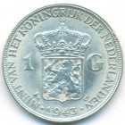 Нидерландская Восточная Индия, 1 гульден 1943 год D