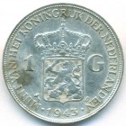 Нидерландская Восточная Индия, 1 гульден 1943 год D