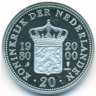 Нидерланды, медаль 2000 год (PROOF)