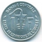 Западно-Африканские Штаты, 1 франк 1961 год (UNC)