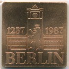 ГДР, жетон 1987 год (UNC)