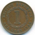 Британский Гондурас, 1 цент 1949 год