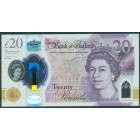 Великобритания, 20 фунтов 2018 год (полимер)