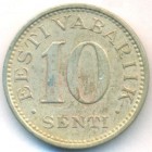 Эстония, 10 сентов 1931 год