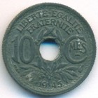 Франция, 10 сантимов 1945 год