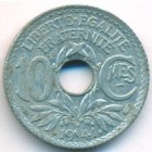 Франция, 10 сантимов 1941 год (AU)