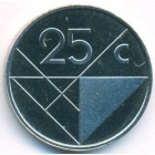 Аруба, 25 центов 1990 год (UNC)