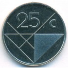 Аруба, 25 центов 1995 год (UNC)