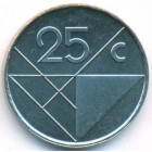 Аруба, 25 центов 1991 год (UNC)
