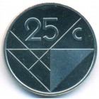 Аруба, 25 центов 1989 год (UNC)