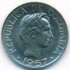 Колумбия, 20 сентаво 1967 год (UNC)