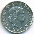 Швейцария, 20 раппенов 1929 год
