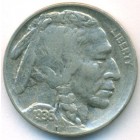 США, 5 центов 1936 год