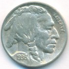 США, 5 центов 1936 год