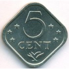 Нидерландские Антилы, 5 центов 1977 год (UNC)