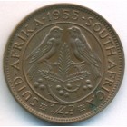Южная Африка, 1/4 пенни 1955 год