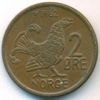 Норвегия, 2 эре 1962 год