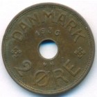 Дания, 2 эре 1936 год