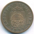 Латвия, 1 сантим 1992 год (UNC)