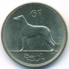 Ирландия, 6 пенсов 1966 год (UNC)