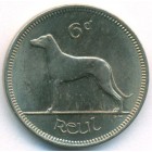 Ирландия, 6 пенсов 1966 год (UNC)