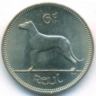 Ирландия, 6 пенсов 1966 год (UNC)