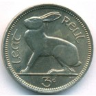 Ирландия, 3 пенса 1966 год (UNC)