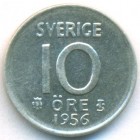 Швеция, 10 эре 1956 год (AU)