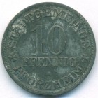 Пфорцхайм, 10 пфеннигов 1917 год (нотгельд)