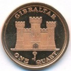 Гибралтар, 1 кварта 1842 год (PROOF) Реплика 2015 года